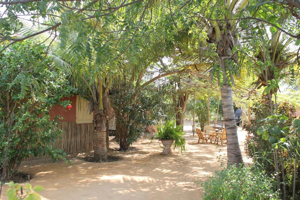 Lampsar Lodge Ndiongo Bagian luar foto
